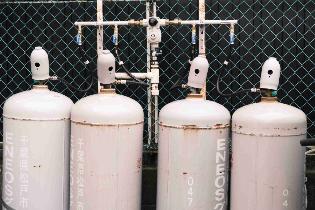high pressure gas storage