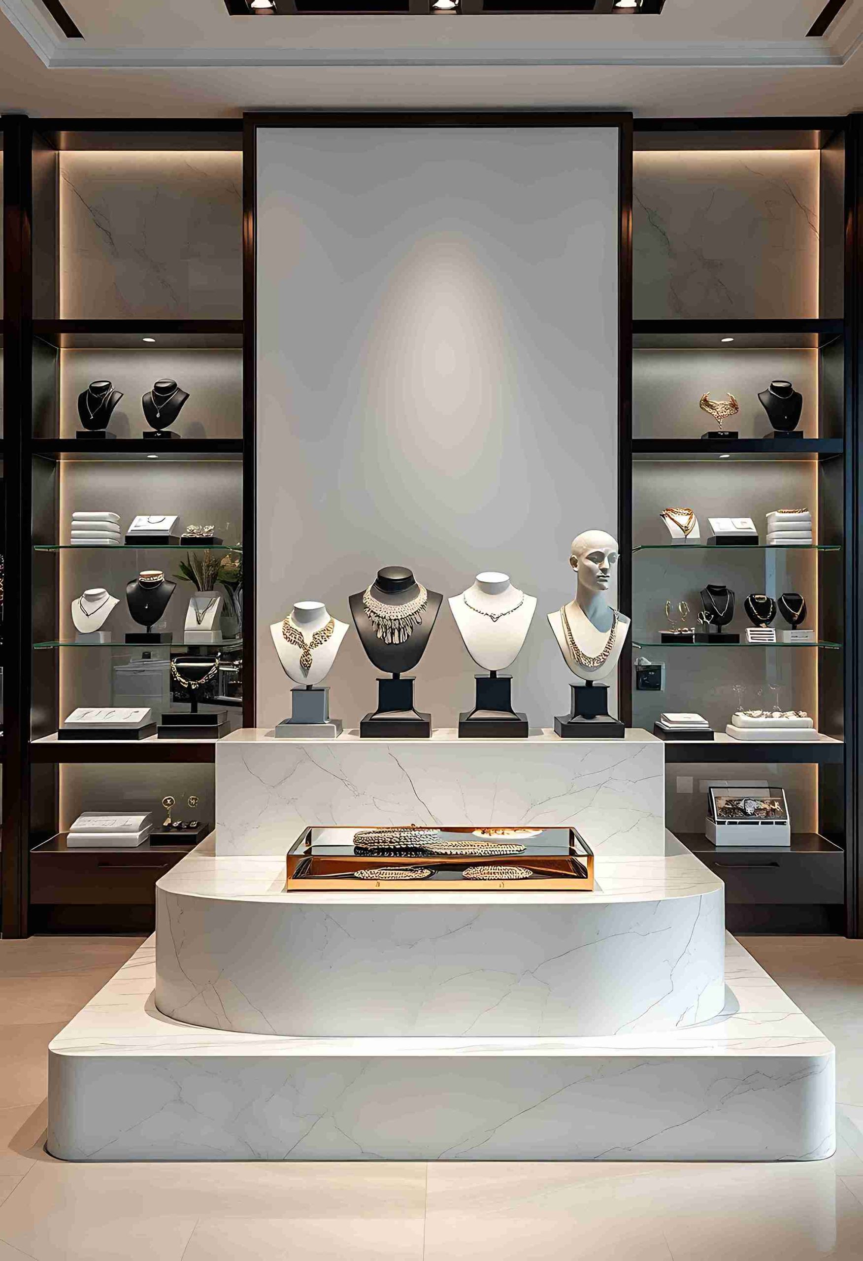 Why Are Melamine Wooden Doors Best for Jewelry Shop Design?