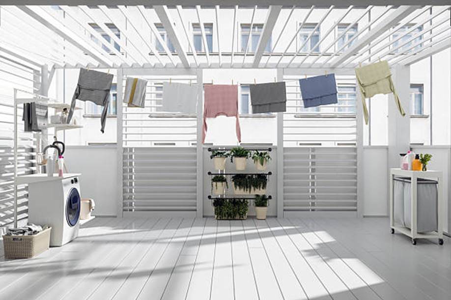 High-voltage residential ESS lithium battery; Automatic clothes drying rack