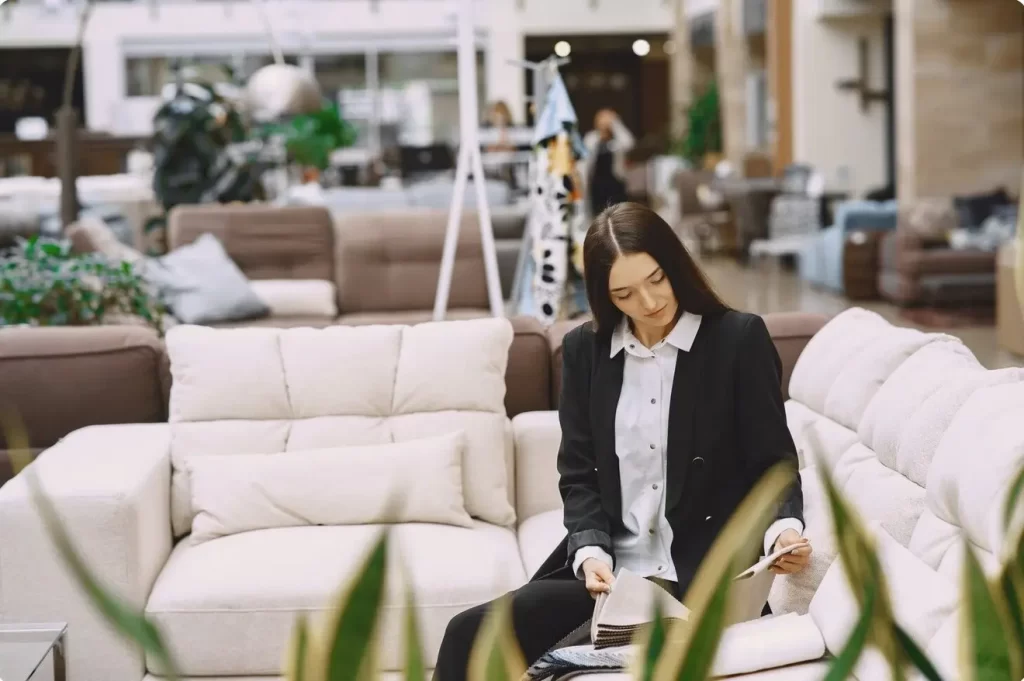 Decorative metal room dividers; interior soft furnishing supply chain company