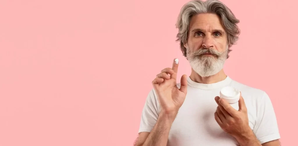 Beard dye cream; 3-layer disposable mask