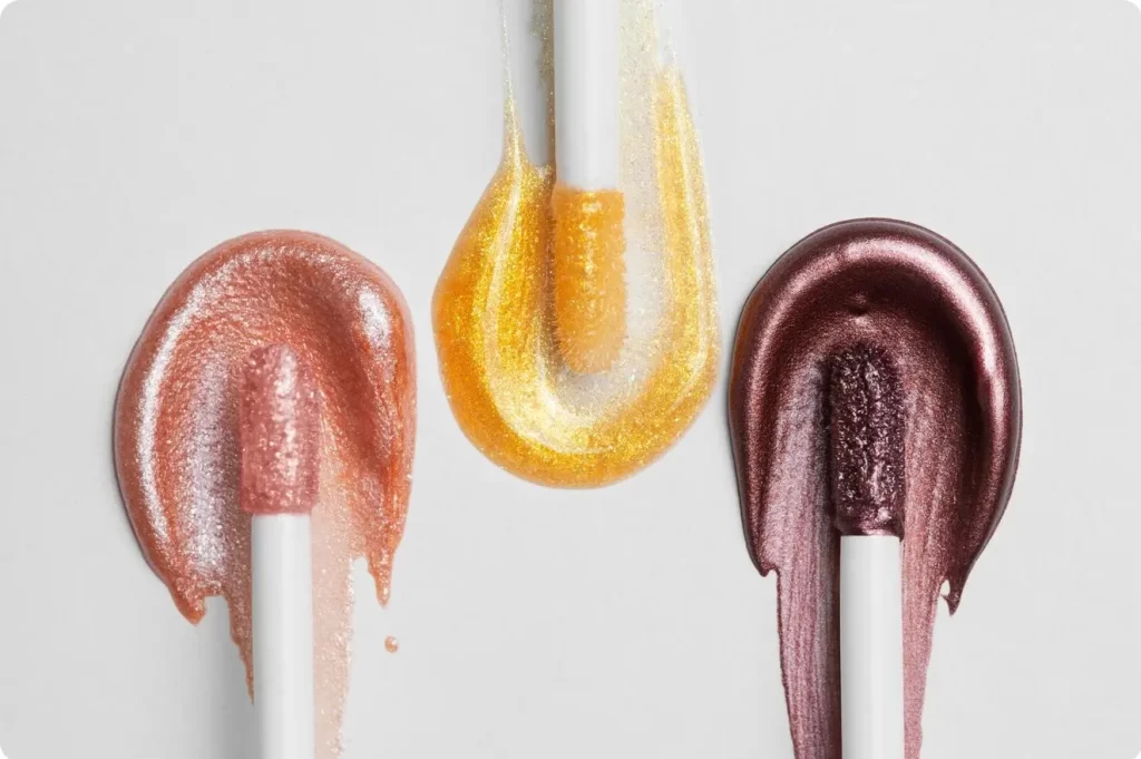 Custom chiffon fabric dress manufacturer; Amber shimmer cat eye gel nail polish
