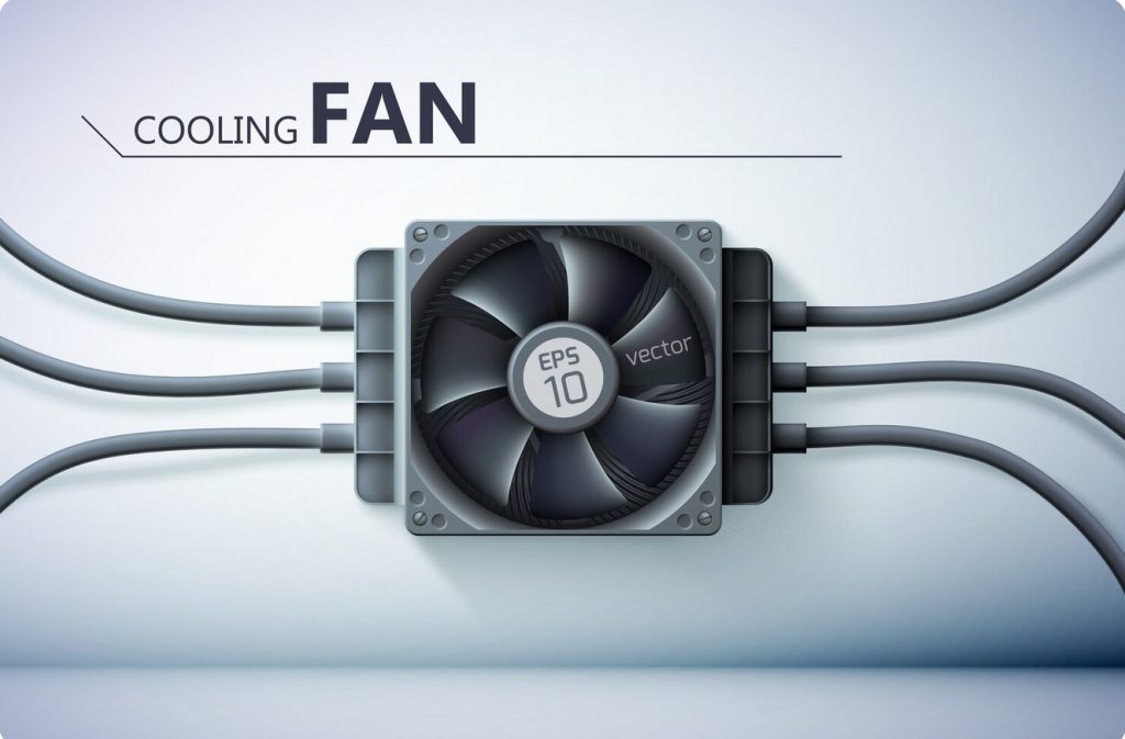 AC axial cooling fan (Rengang Electronics); Custom wire harness solution provider (Topfast)