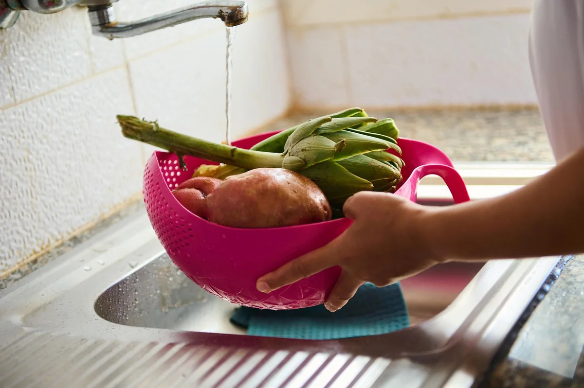 how to wash produce