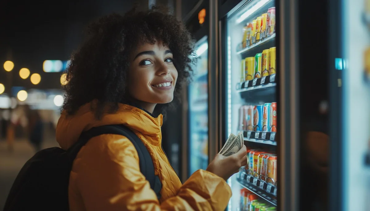 automatic ice cream vending machine