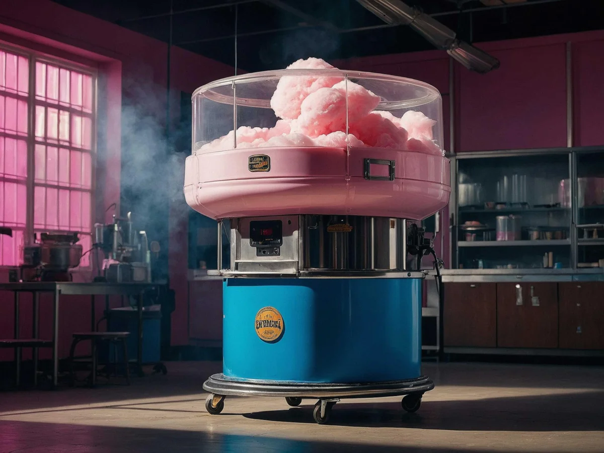 cotton candy vending machine ROI