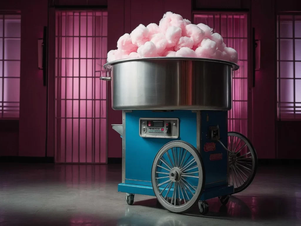 cotton candy vending machine ROI