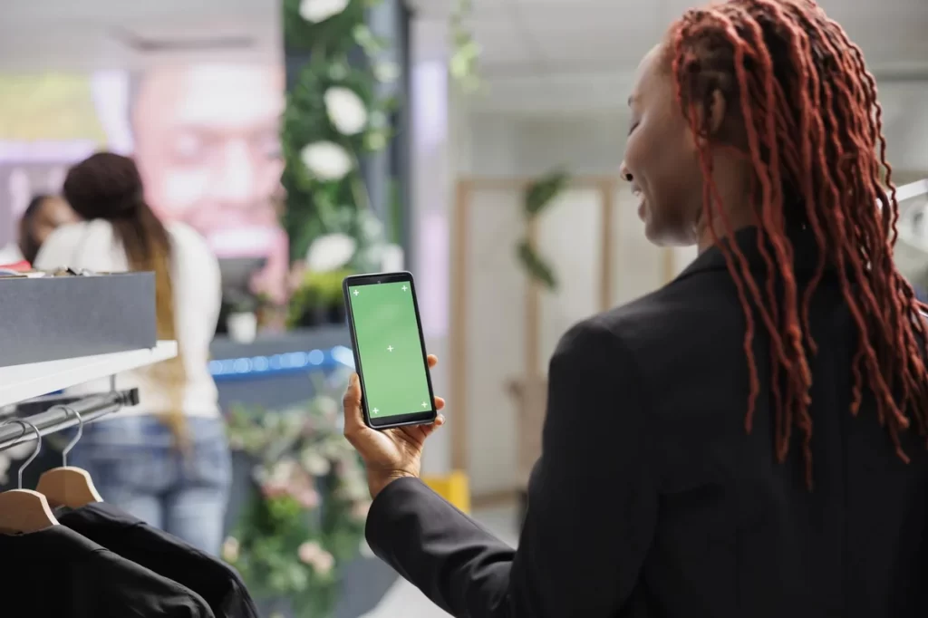 custom phone case kiosk placement