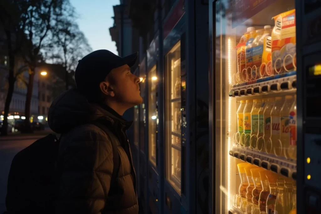 ice cream vending machine Europe