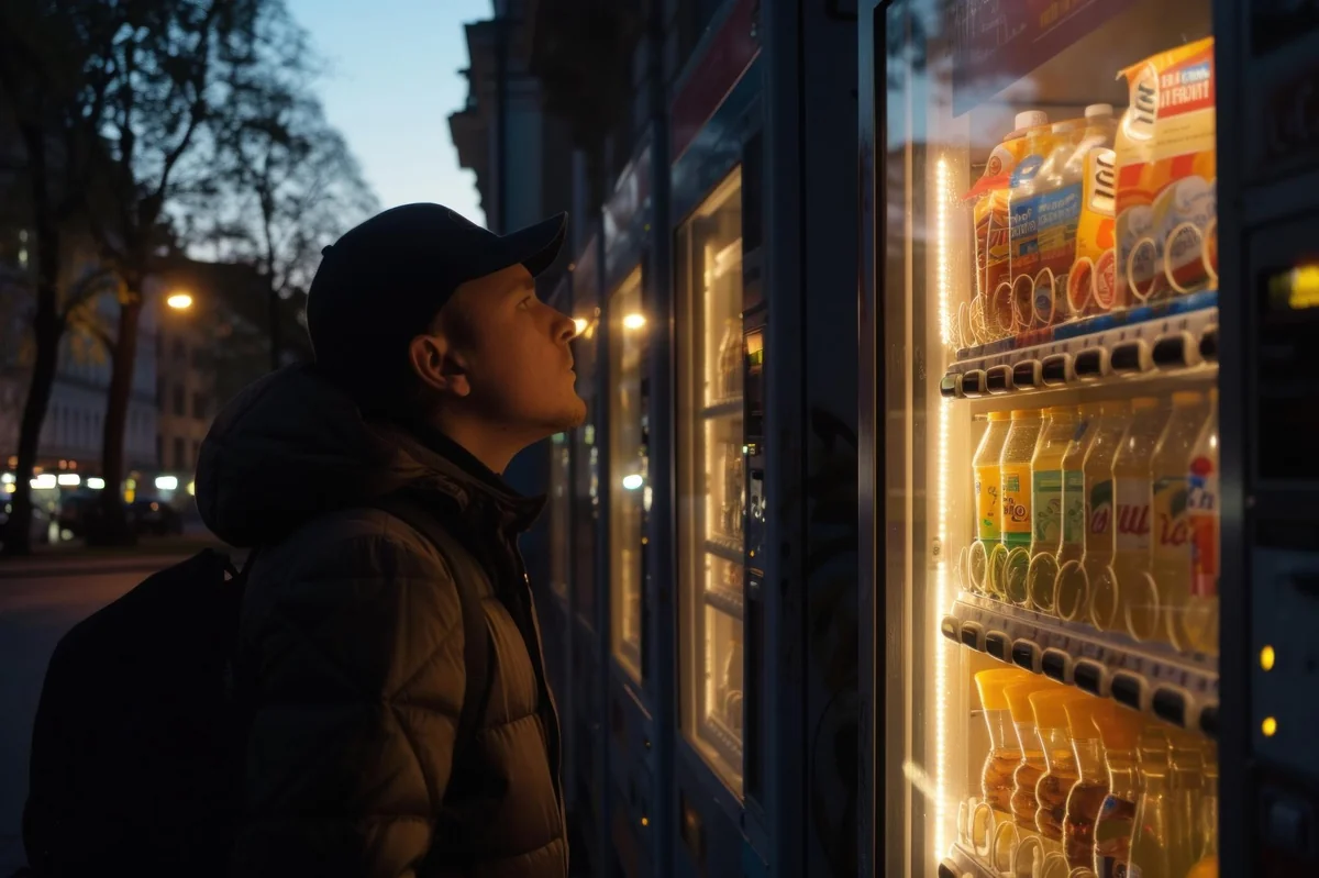 ice cream vending machine Europe