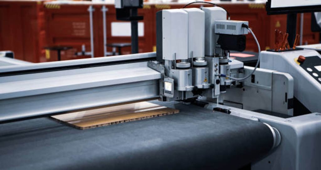 corrugated die cutting machine (Caida Machinery)