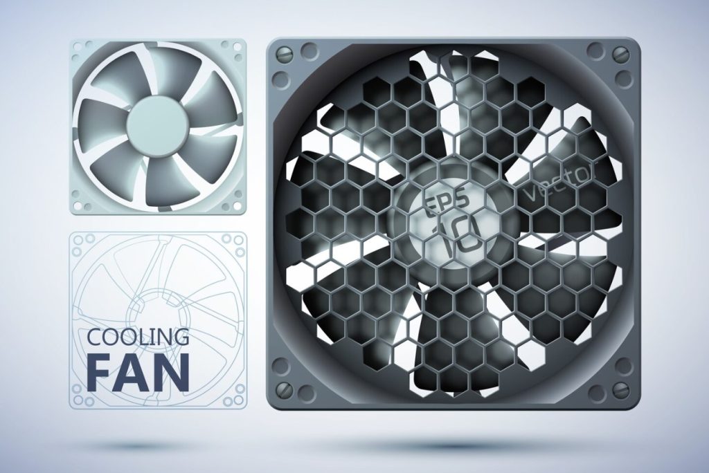 AC axial cooling fan (Rengang Electronics); wire harness manufacturer (Topfast)