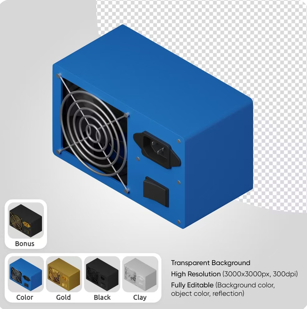 computer power supply (DUNAO Electronics); UPS power supply (Chengsheng Electric Equipment)