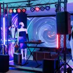 lighting stands for events (ITSCtruss); 5-axis CNC machining (Liangyin Aluminum)